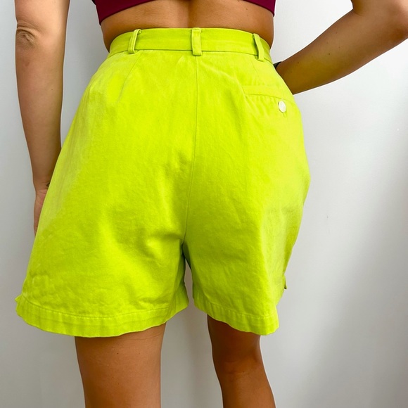Nautica Y2K Like Green Shorts - Picture 2 of 4